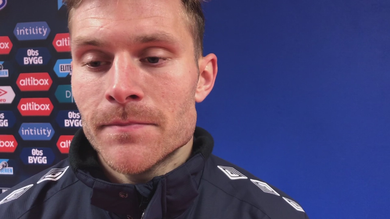 - Det var deilig å få tre scoringer